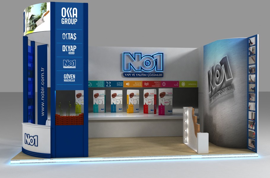 NO1 Thermal Insulation Fair Stand - KONSEPTIZ Advertising Agency in Turkey