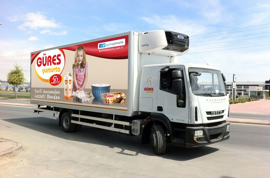 Gures Vehicle Wrap - KONSEPTIZ Advertising Agency in Turkey
