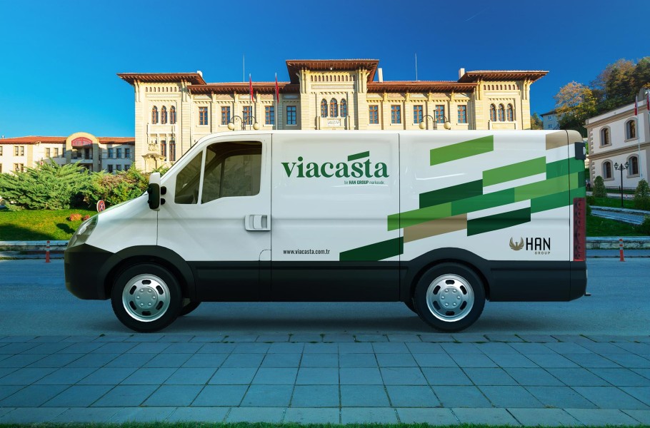 Viacasta Vehicle Wrap - KONSEPTIZ Advertising Agency in Turkey